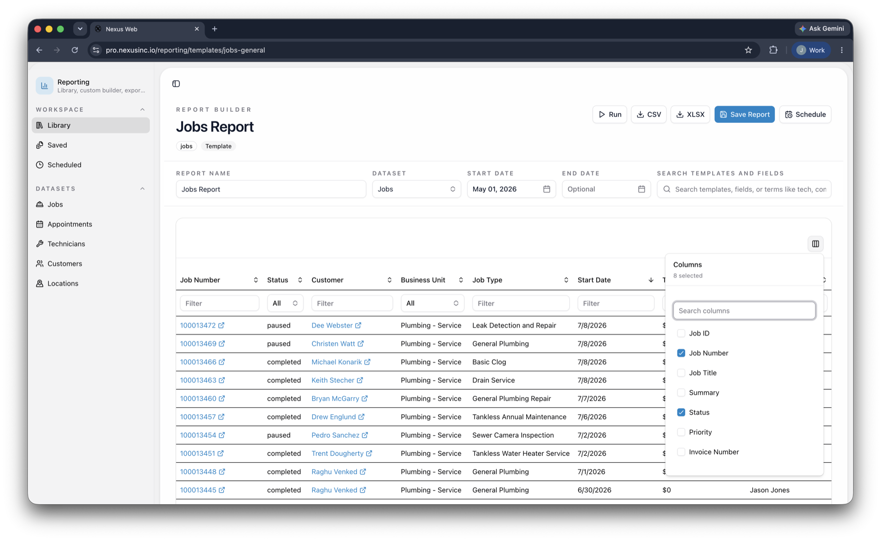 Know where the process is working—and where it is not. interface